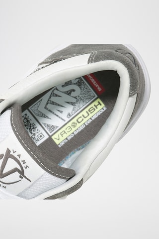 Leren en Nubuck Sneakers Rowan 2 - Lichtgrijs en Wit