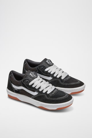 Nubuck Sneakers Rowan 3 - Zwart