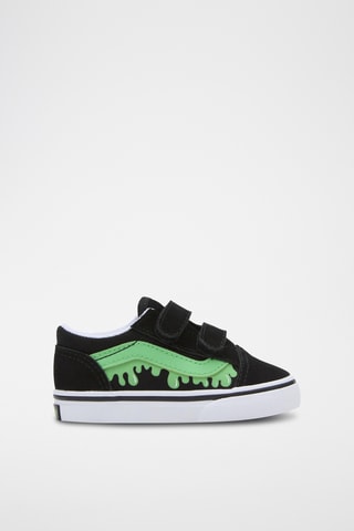 Leren Sneakers Old Skool V - Zwart