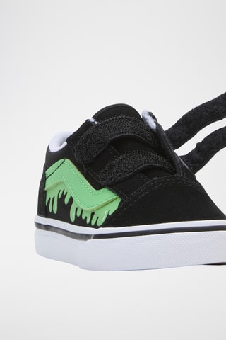 Leren Sneakers Old Skool V - Zwart