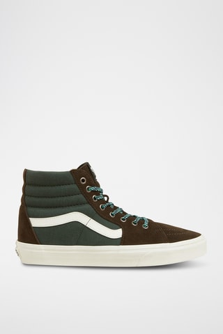 Hoge Nubuck Sneakers Sk8-Hi - Bruin