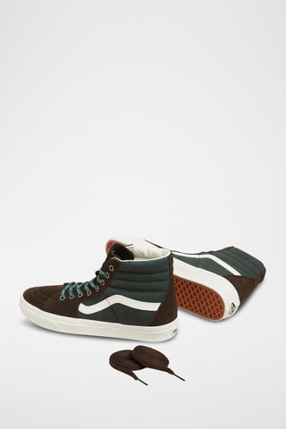 Hoge Nubuck Sneakers Sk8-Hi - Bruin