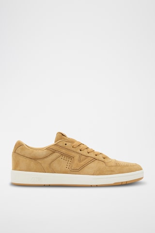 Nubuck Sneakers Lowland - Mosterdgeel