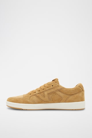 Nubuck Sneakers Lowland - Mosterdgeel