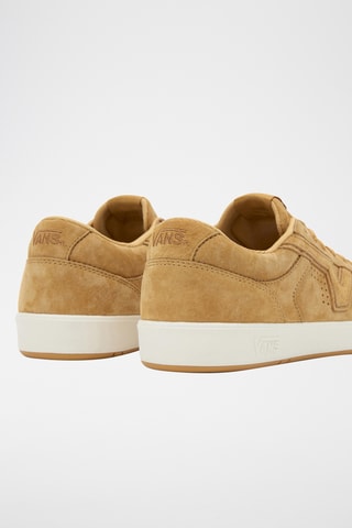 Nubuck Sneakers Lowland - Mosterdgeel