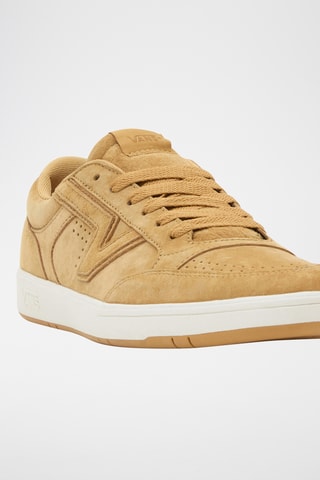 Nubuck Sneakers Lowland - Mosterdgeel