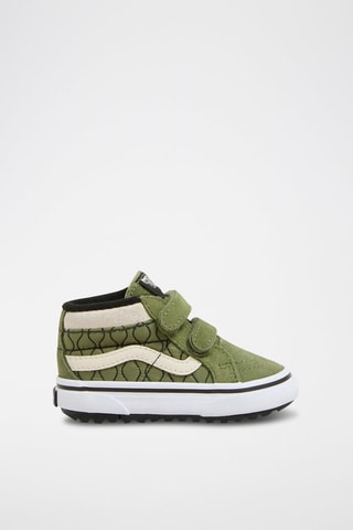 Hoge Leren Sneakers MTE Sk8-Mid Reissue V - Kaki 
 
