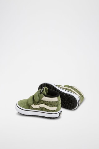 Hoge Leren Sneakers MTE Sk8-Mid Reissue V - Kaki 
 
