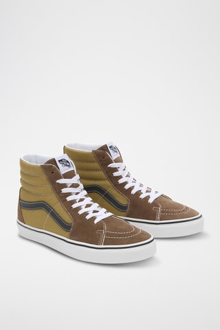 Hoge Nubuck Sneakers Sk8-Hi - Bruin