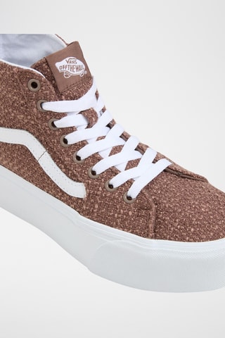 Hoge Platform Sneakers Sk8Hi Tapered Stackform - Taupe