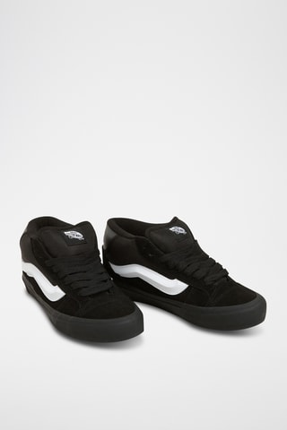 Hoge Nubuck Sneakers Skate Chukka Low Sidestri - Zwart