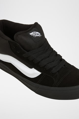 Hoge Nubuck Sneakers Skate Chukka Low Sidestri - Zwart