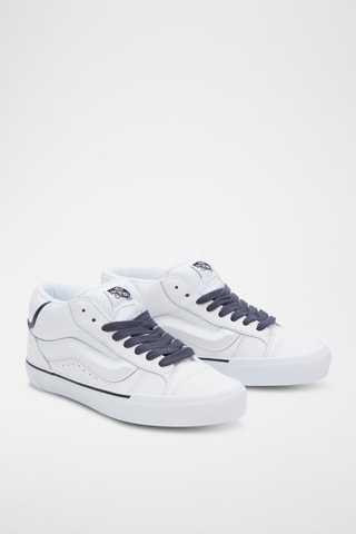 Hoge Leren Sneakers Knu Mid - Wit