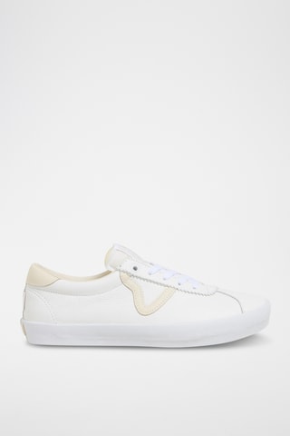 Leren Sneakers Skate Sport - Wit