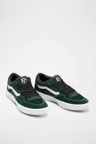 Nubuck Sneakers Rowan 2 - Donkergroen