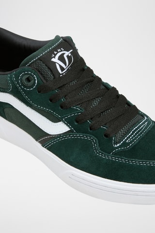 Nubuck Sneakers Rowan 2 - Donkergroen