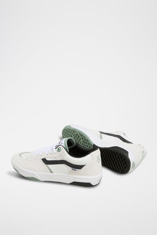 Leren Sneakers Rowan 2 - Ecru en Zwart