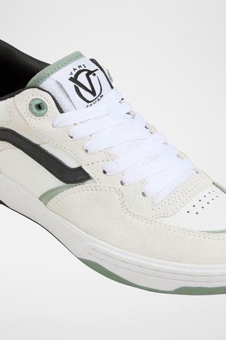 Leren Sneakers Rowan 2 - Ecru en Zwart