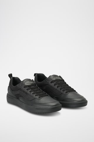 Leren Sneakers Skate Zahba - Zwart