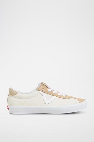 Leren Sneakers Sport Low - Wit