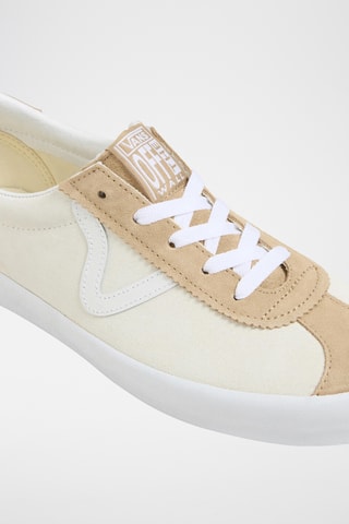 Leren Sneakers Sport Low - Wit