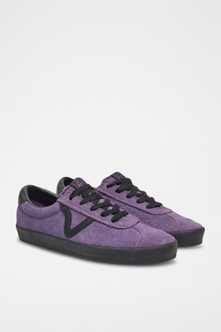 Leren Sneakers Sport Low - Paars
