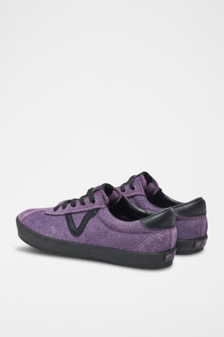Leren Sneakers Sport Low - Paars