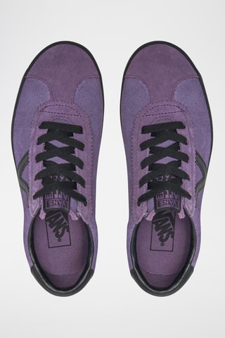 Leren Sneakers Sport Low - Paars