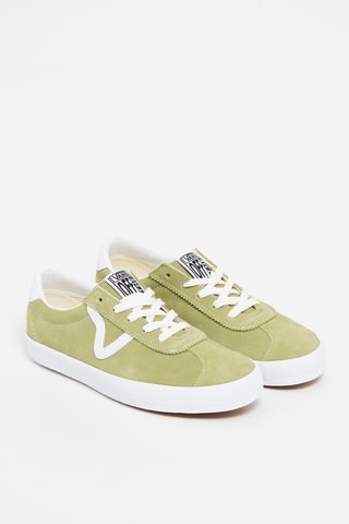 Nubuck Sneakers Sport Low - Kaki