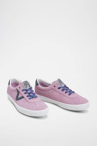 Leren Sneakers Sport Low - Paars