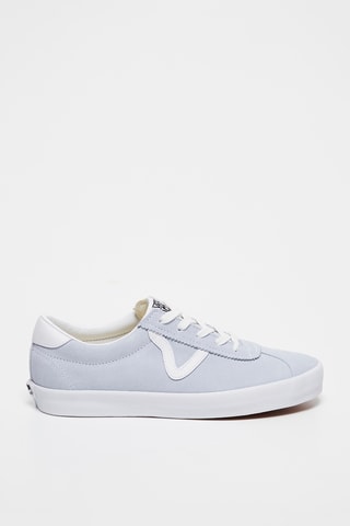 Leren Sneakers Sport Low - Hemelsblauw