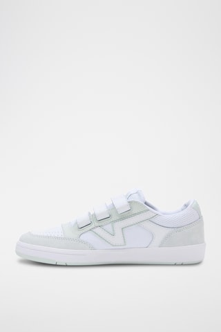 Leren en Nubuck Sneakers Lowland CC V  Wit