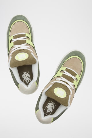 Leren Sneakers Speed Ls - Beige en Groen