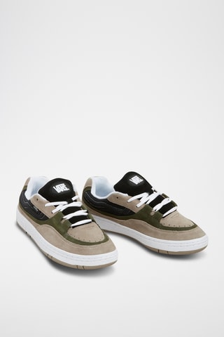 Nubuck Sneakers Speed Ls - Beige en Donkergroen