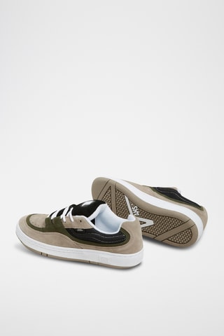 Nubuck Sneakers Speed Ls - Beige en Donkergroen