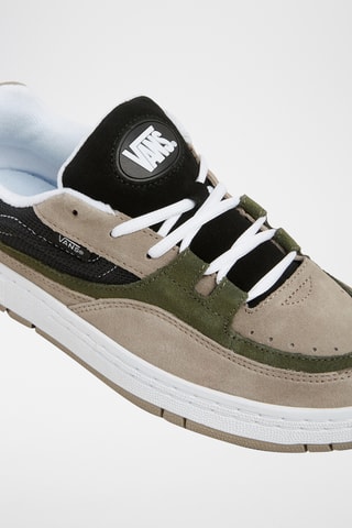 Nubuck Sneakers Speed Ls - Beige en Donkergroen