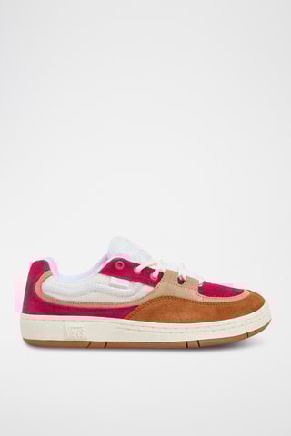 Nubuck Sneakers Speed LS - Fuchsia en Bruin