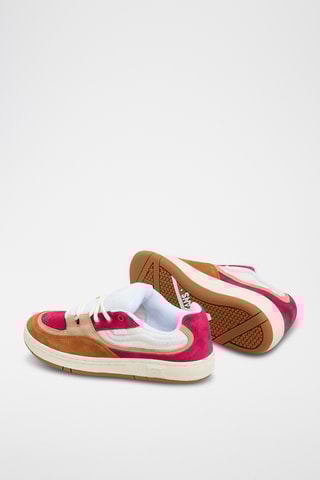 Nubuck Sneakers Speed LS - Fuchsia en Bruin