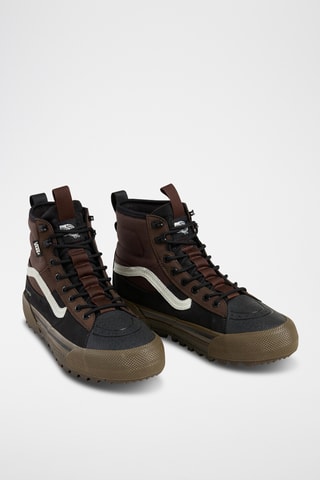 Hoge Leren Sneakers MTE Sk8Hi GORE-TEX - Bruin en zwart