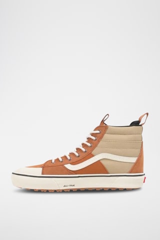 Hoge Leren Sneakers MTE Sk8-Hi - Camel