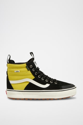 Hoge Nubuck Sneakers MTE Sk8-Hi - Geel en Wit