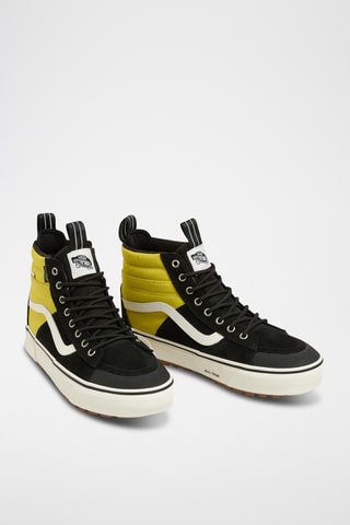 Hoge Nubuck Sneakers MTE Sk8-Hi - Geel en Wit