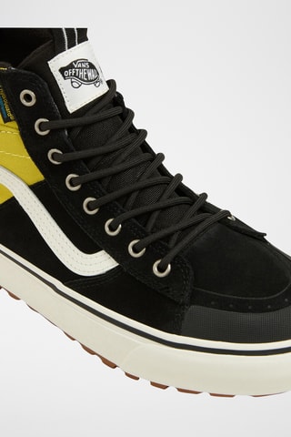 Hoge Nubuck Sneakers MTE Sk8-Hi - Geel en Wit