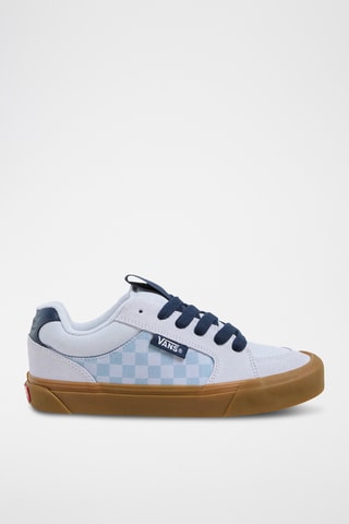 Nubuck Sneakers Chukka Push Tonal Checkerboard - Hemelsblauw