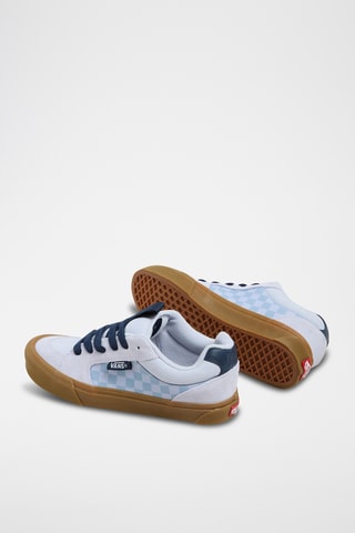 Nubuck Sneakers Chukka Push Tonal Checkerboard - Hemelsblauw