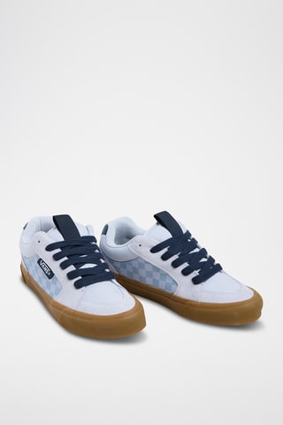 Nubuck Sneakers Chukka Push Tonal Checkerboard - Hemelsblauw