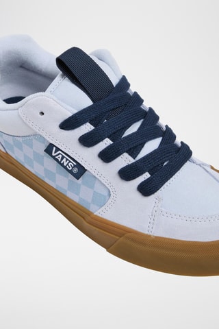 Nubuck Sneakers Chukka Push Tonal Checkerboard - Hemelsblauw