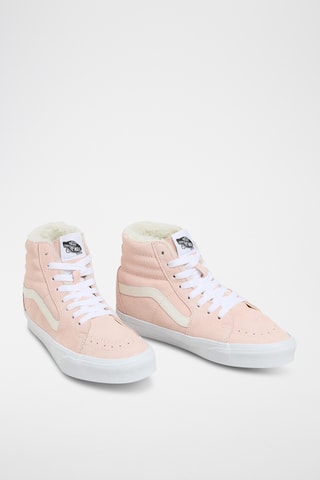 Hoge Gevoerde Leren Sneakers Sk8-Hi - Roze