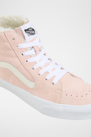 Hoge Gevoerde Leren Sneakers Sk8-Hi - Roze