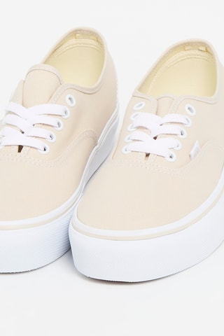 Baskets plateformes UA Authentic Platform 2.0 - Beige